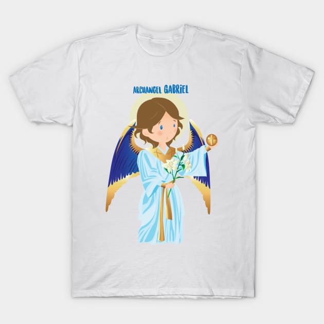 San Gabriel Arcángel T-Shirt by AlMAO2O